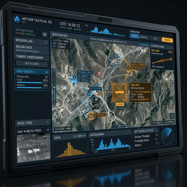 Military AI Interface